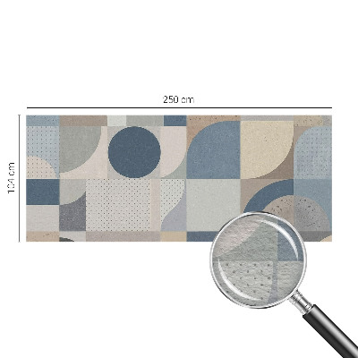 Fototapeta na míru do obýváku Geometrická mozaika