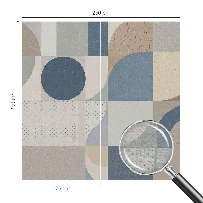 Fototapeta na míru do obýváku Geometrická mozaika