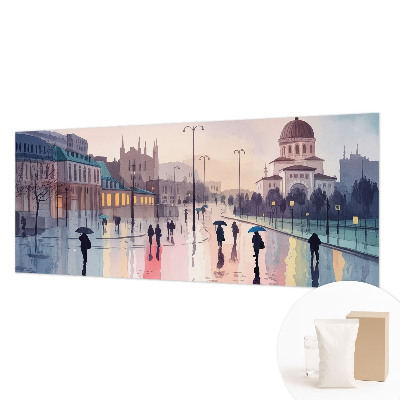 Fototapeta na stěnu Deštivá procházka