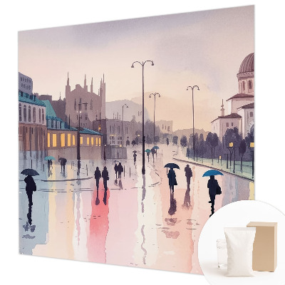 Fototapeta na stěnu Deštivá procházka