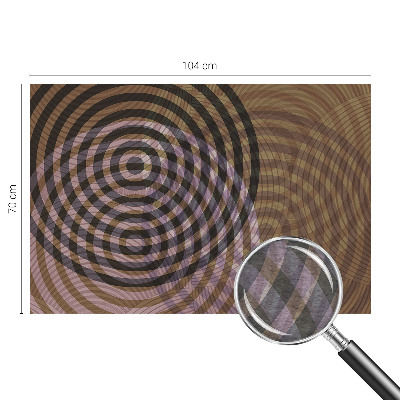 Fototapeta na míru do obýváku Hypnotizující kruhy