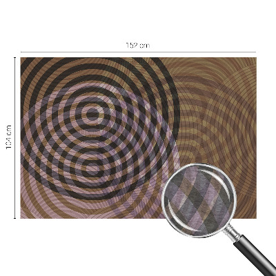 Fototapeta na míru do obýváku Hypnotizující kruhy