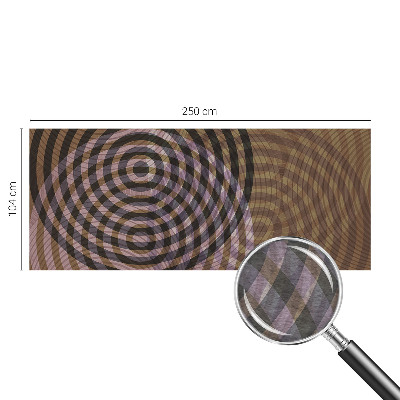 Fototapeta na míru do obýváku Hypnotizující kruhy