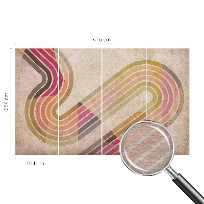Fototapeta na stěnu Geometrické linie