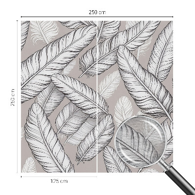 Vliesová fototapeta pro děti Jemné peří