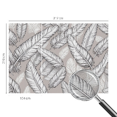 Vliesová fototapeta pro děti Jemné peří