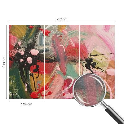 Fotografická tapeta vliesová Barevný chaos