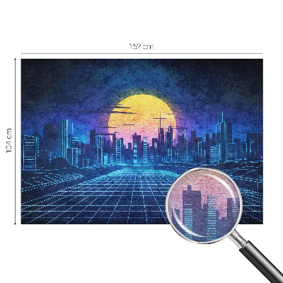 Fotografická tapeta na vliesu Futuristická krajina