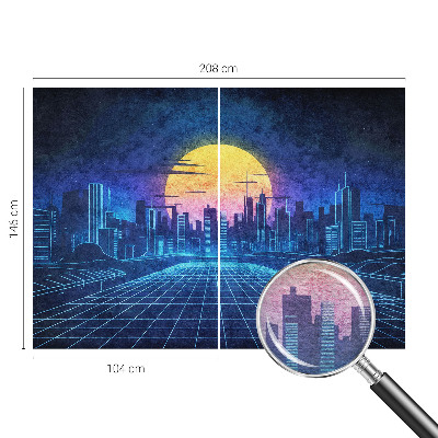 Fotografická tapeta na vliesu Futuristická krajina