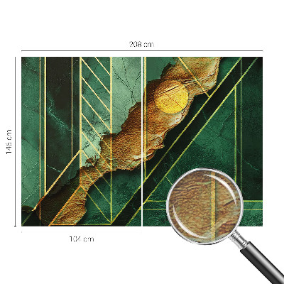Vliesová fototapeta do ložnice Geometrické napětí
