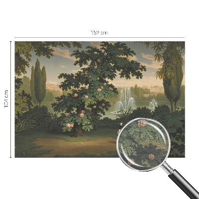 Fototapeta na míru do obýváku Přírodní zahrada