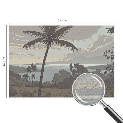 Dekorativní fototapeta na zeď Exotická krajina