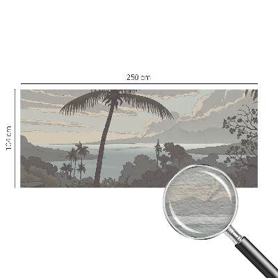 Dekorativní fototapeta na zeď Exotická krajina