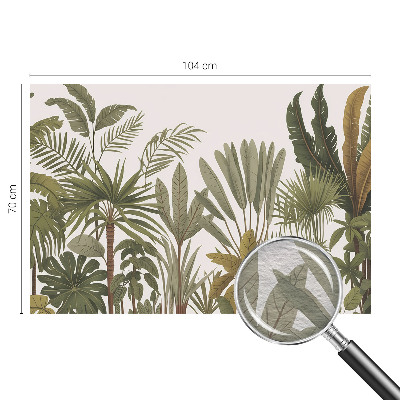 Fotografická tapeta na vliesu Exotické listy