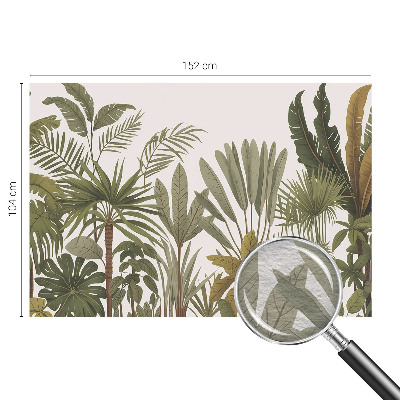 Fotografická tapeta na vliesu Exotické listy