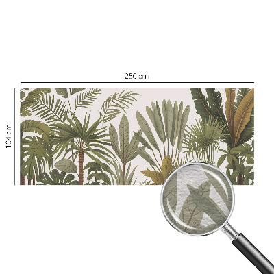 Fotografická tapeta na vliesu Exotické listy