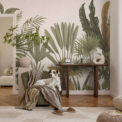 Fotografická tapeta na vliesu Exotické listy