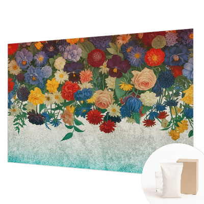 Fototapeta do ložnice Barevné květiny