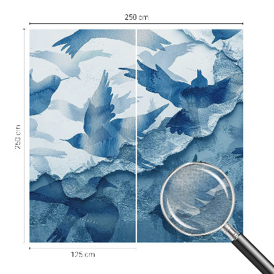 Fotografická tapeta vliesová Dynamiccí ptáci