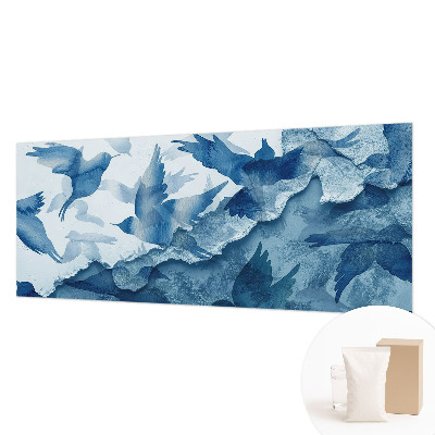 Fotografická tapeta vliesová Dynamiccí ptáci