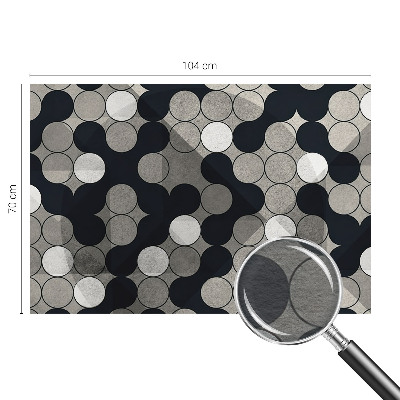 Fototapeta na míru do ložnice Geometrické kruhy