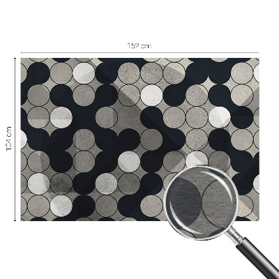 Fototapeta na míru do ložnice Geometrické kruhy