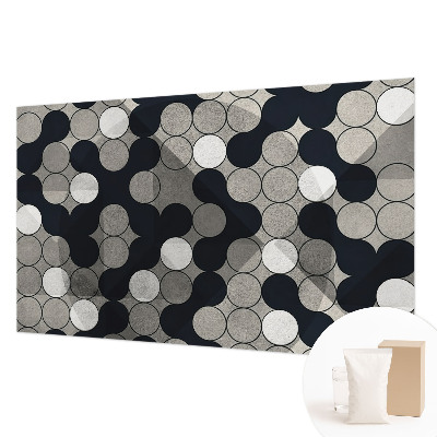 Fototapeta na míru do ložnice Geometrické kruhy