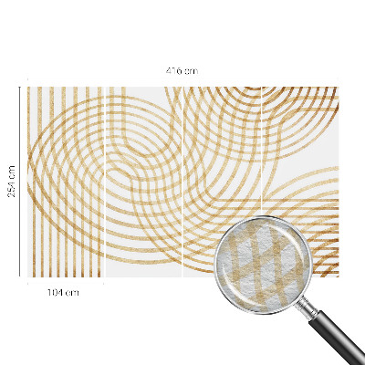 Vliesová fototapeta do obýváků Geometrické vazby