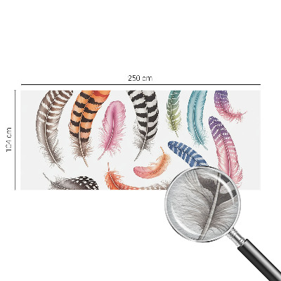 Vliesová fototapeta do ložnice Pastelové peří