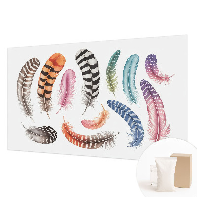 Vliesová fototapeta do ložnice Pastelové peří