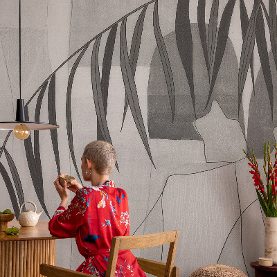 Fotografická tapeta vliesová Abstraktní palma