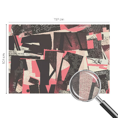 Dekorativní fototapeta na zeď Geometrická koláž