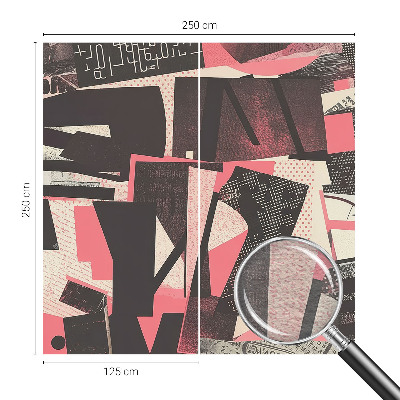 Dekorativní fototapeta na zeď Geometrická koláž