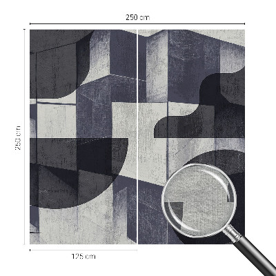 Fototapeta na míru do obýváku Geometrická symetrie