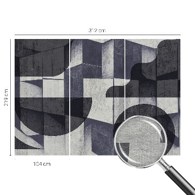 Fototapeta na míru do obýváku Geometrická symetrie