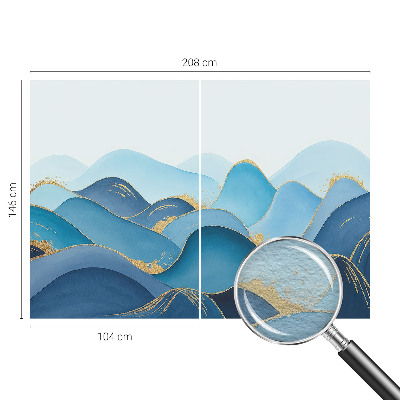 Fototapeta na stěnu Zvlněná krajina