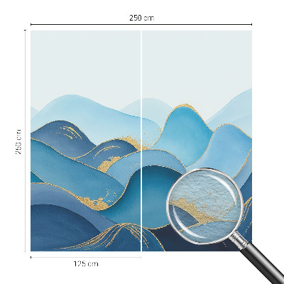 Fototapeta na stěnu Zvlněná krajina