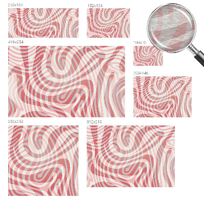 Fototapeta na zeď Vlnité čáry