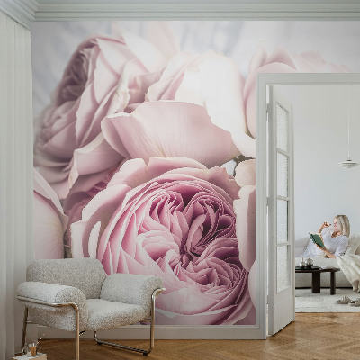 Fototapeta do ložnice Růžové růže