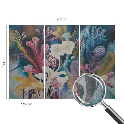 3D fototapeta Květinová exploze