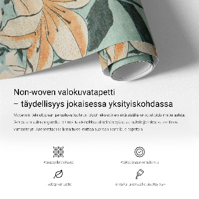 Fototapeta do obýváku Modrý list