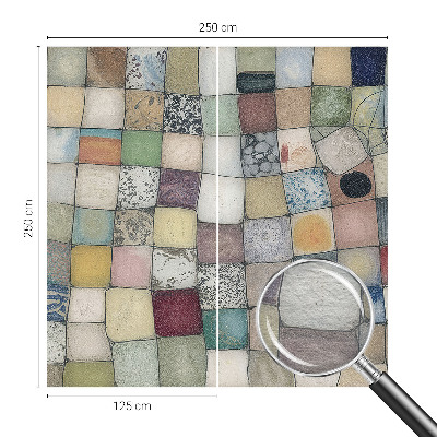 Vliesová fototapeta do obýváků Barevná mozaika