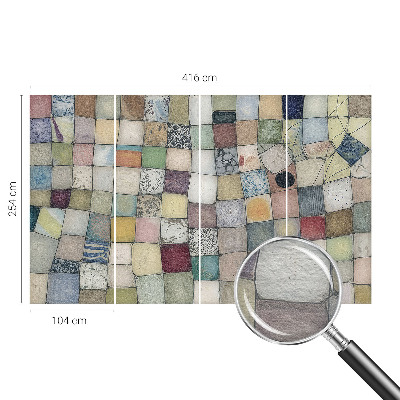 Vliesová fototapeta do obýváků Barevná mozaika