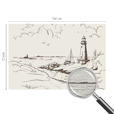 Fotografická tapeta na vliesu Pobřežní krajina