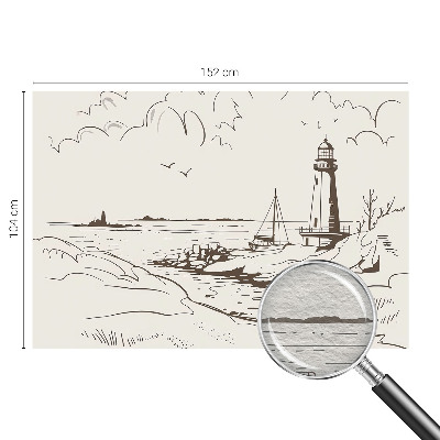 Fotografická tapeta na vliesu Pobřežní krajina