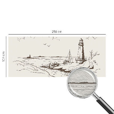 Fotografická tapeta na vliesu Pobřežní krajina