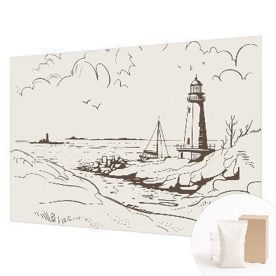 Fotografická tapeta na vliesu Pobřežní krajina