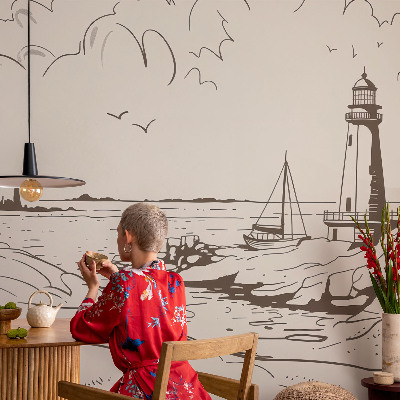 Fotografická tapeta na vliesu Pobřežní krajina