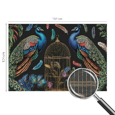 Vliesová fototapeta s potiskem Exotické pávy