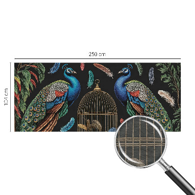 Vliesová fototapeta s potiskem Exotické pávy